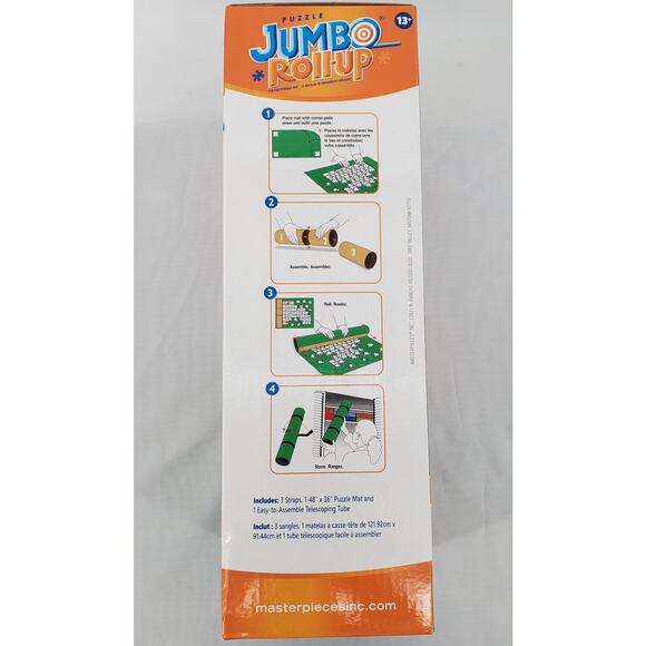 Jumbo Puzzle Roll-Up Storage Fits up to 3000 Pieces New - Picture 2 of 5